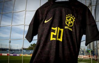 Brasil jogará de preto, pela 1ª vez na história, em duelo contra Guiné
