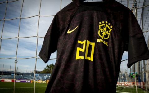 Brasil jogará de preto, pela 1ª vez na história, em duelo contra Guiné