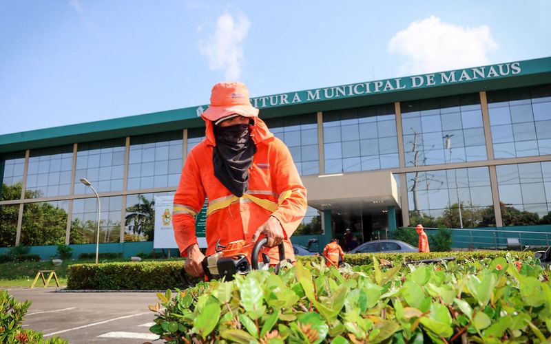 Prefeitura de Manaus (Foto: Mário Oliveira/SEMCOM)