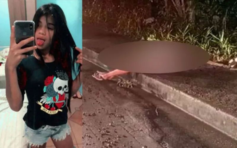 Adolescente de 14 anos assassinada em Manaus (Foto: Reprodução)