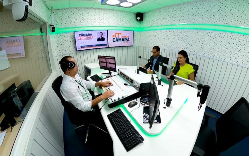 Rádio Câmara (Foto: Divulgação/CMM)