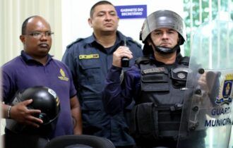 PF doa equipamentos táticos à Guarda Municipal de Manaus