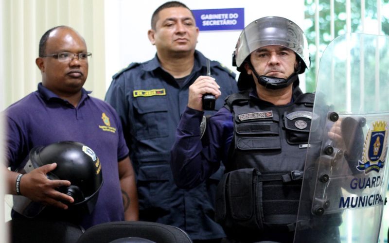 PF doa equipamentos táticos à Guarda Municipal de Manaus