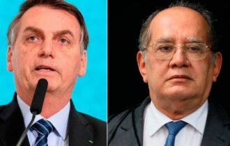Bolsonaro e Gilmar Mendes