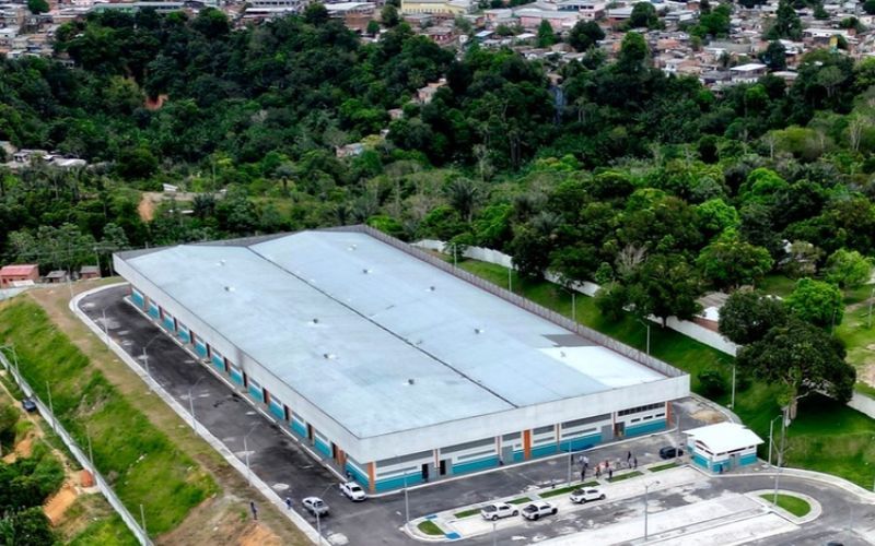 David e Alckmin inauguram Distrito de Micro e Pequenas Empresas de Manaus
