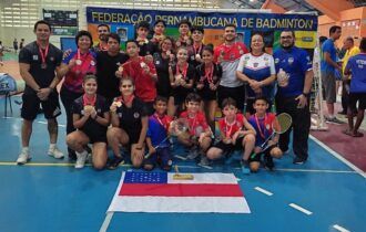 Atletas de badminton do AM conquista 17 medalhas em campeonato nacional