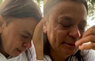 Vídeo: Frank Aguiar cai no choro ao lamentar morte do cachorro 'Floquinho'