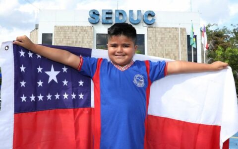 Estudante de 10 anos vai representar o Amazonas no 'Domingão com Hulck’