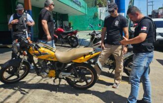 Homem é preso por furtar e adulterar motocicletas em Manaus