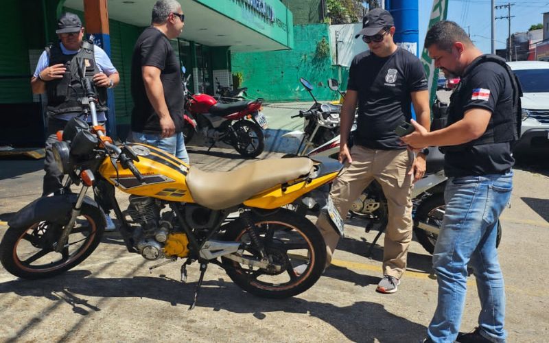 Homem é preso por furtar e adulterar motocicletas em Manaus
