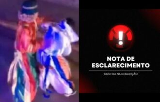 Vídeo: 'Patati' e 'Patatá' trocam socos no meio da rua durante apresentação