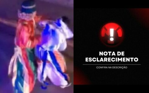 Vídeo: 'Patati' e 'Patatá' trocam socos no meio da rua durante apresentação