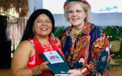 'Momento histórico', diz Rosa Weber ao lançar Constituição em língua indígena