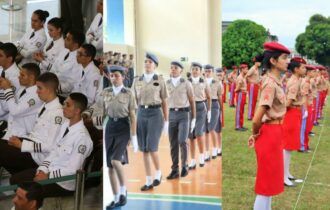 Entenda a diferença de uma escola cívico-militar para militar