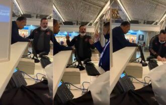 Vídeo: senador Alan Rick agride verbalmente trabalhador de companhia aérea