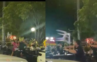 Vídeo: cadeiras são arremessadas em confusão generalizada no Eldorado