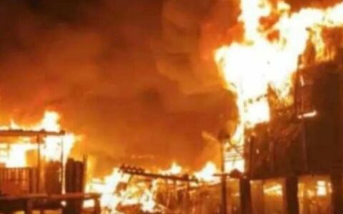 Incêndio destrói 36 casas na comunidade no Guarujá, litoral paulista