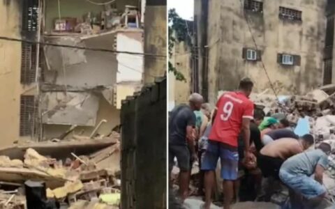 Corpos de mãe e filhos são encontrados abraçados em escombros de prédio