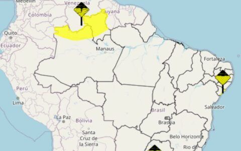 Ciclone extratropical pode afetar norte do AM e Roraima