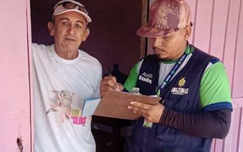 Beneficiários do Auxílio Estadual recebem visitas domiciliares
