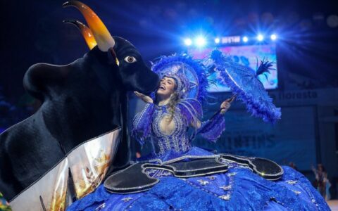 Evolução de itens do Caprichoso marca primeira noite do Festival