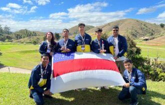 Alunos de Iranduba conquistam ouro na Mostra Brasileira de Foguetes