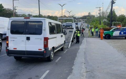 IMMU apreende veículos que faziam transporte irregular no Distrito