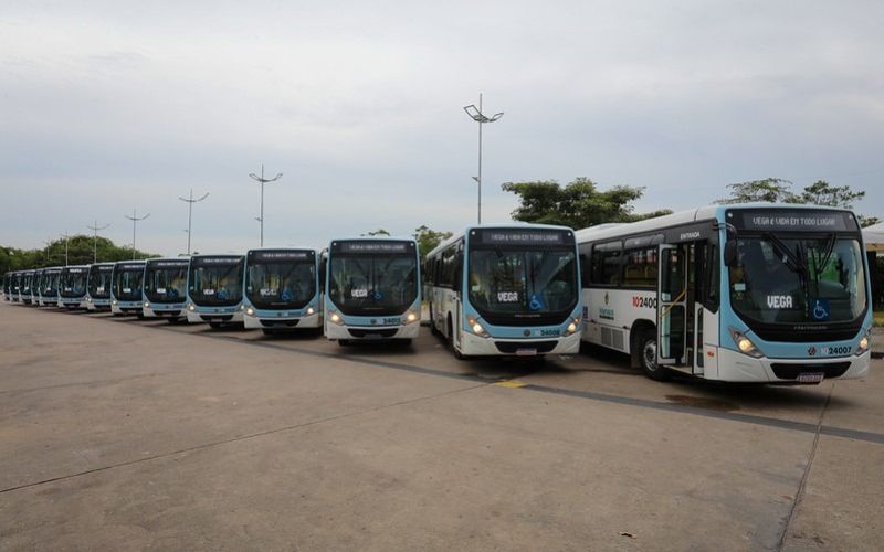 Manaus recebe 14 novos ônibus e espera a chegada de mais 110 até dezembro