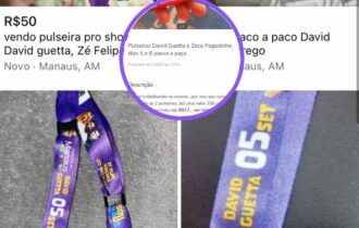 Pulseiras do 'Festival #SouManaus Passo a Paço' são vendidas por R$ 200 na web