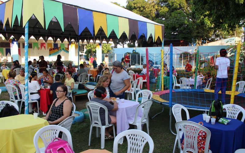 Arraial promove diversão e inclusão para crianças autistas em Manaus