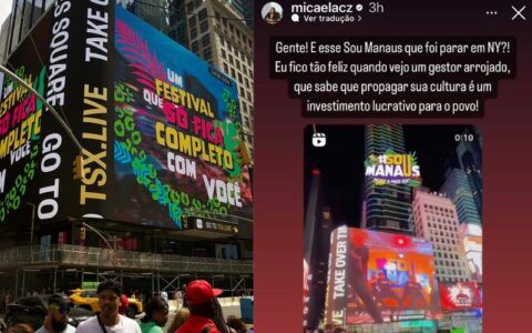 Ministério da Cultura elogia David por investimento no festival 'Sou Manaus'