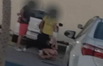 Vídeo: mulher é espancada em condomínio de luxo na Ponta Negra