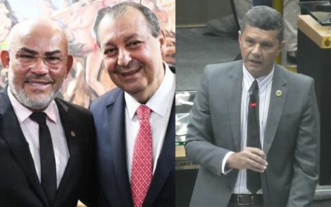 Militares com mandatos eleitos na Aleam enaltecem Omar Aziz