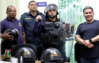 Guarda Municipal de Manaus divulga ações de melhorias adquiridas na gestão de David