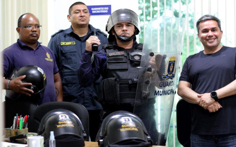 Guarda Municipal de Manaus divulga ações de melhorias adquiridas na gestão de David