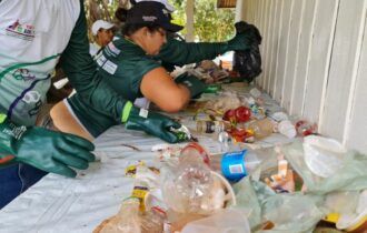 Em Apuí, 'Recicla, Galera' coleta 1,6 tonelada de recicláveis