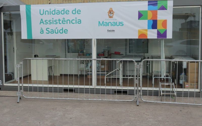 Unidade de saúde ficará disponível no #SouManaus Passo a Paço