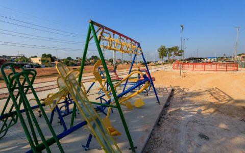 Trecho de 1km do Parque Amazonino Mendes será inaugurado em outubro
