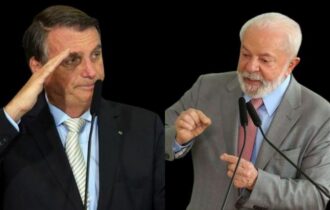 Lula e Bolsonaro