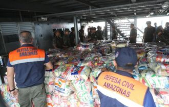 6 mil cestas básicas são enviadas às famílias afetadas pela seca no interior