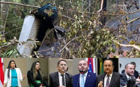 Políticos do AM lamentam morte de vítimas de acidente de avião no Acre