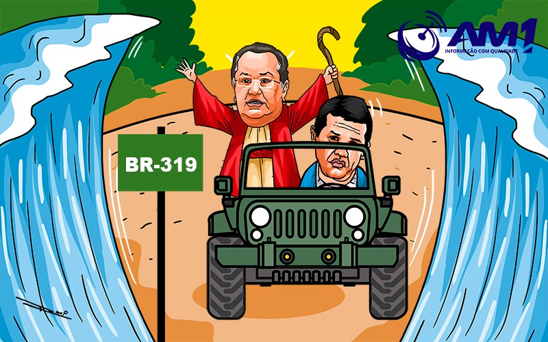 BR-319 a saga dos irmãos Câmara para cruzar o 'Mar Vermelho', mas não à pé