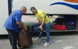 Brasileiros fazem 1º trajeto em Gaza e aguardam travessia para Egito