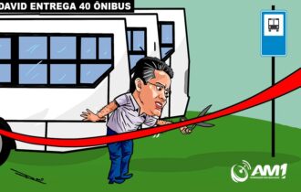 David Almeida entrega 40 novos ônibus nesta segunda-feira
