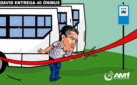 David Almeida entrega 40 novos ônibus nesta segunda-feira