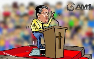 David mostra que a pré-campanha política já começou pelas igrejas de Manaus