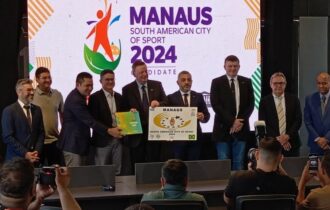 Manaus se torna 'Cidade Sul-Americana do Desporto'