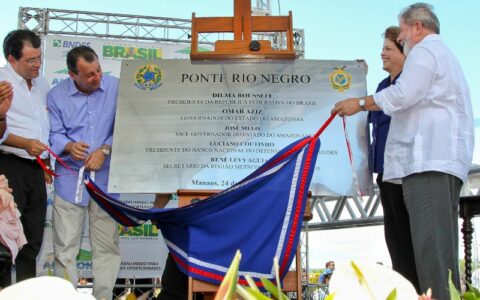 Braga inauguração da ponte rio negro