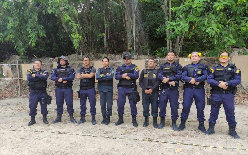 Guarda Municipal prepara novos servidores para uso de arma de fogo em Manaus