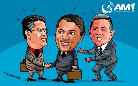 Instabilidade na convivência de Wilson com David agita a corrida pela Prefeitura de Manaus